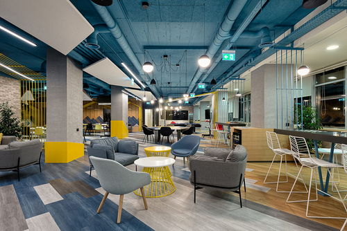 時尚辦公網(wǎng) 辦公設(shè)計(jì) 設(shè)計(jì)欣賞 靈動多變 塞爾維亞tech l05開發(fā)部門辦公室創(chuàng)新設(shè)計(jì)欣賞